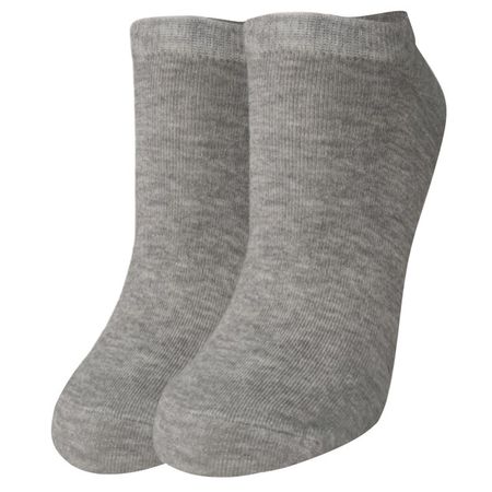 носки CINEMA однотонные укороченные размер 25 женские серый снуд для мальчика прикиндер серый меланж джинса 1 шт в ассортименте