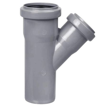 тройник для внутренней канализации 40х50мм 45гр тройник для наружной канализации 160мм 45гр