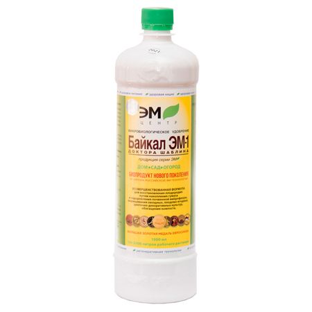 удобрение универсальное Байкал ЭМ-1 0,5л напиток газированный черноголовка байкал 500 мл