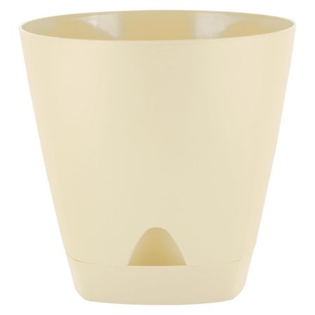 горшок с прикорневым поливом Amsterdam 8л d25см h24,4см сливочный пластик сыр творожный фетакса hochland сливочный с рассольным сыром 140 г