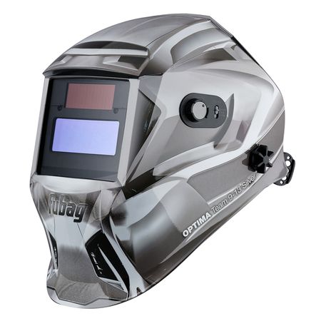 маска сварщика FUBAG Хамелеон OPTIMA TEAM SILVER DIN 9-13/IR 9-13C S маска сварщика ресанта мс4 11 din хамелеон 90х35 мм 65 34