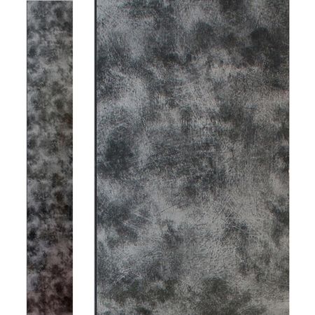 панель ПВХ Импресса черное серебро 2600х375х8мм офсетная печать живописный постер бегущая лошадь в пустыне печать на холсте