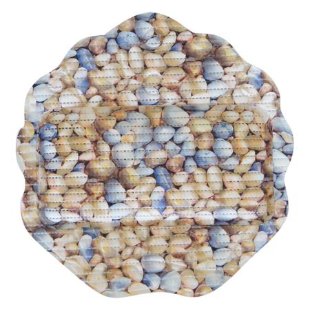 подушка в ванну ВИЛИНА Релакс Камушки 33х33см ПВХ разноцветная подушка в ванну вилина спа 25х37см пвх графитовая