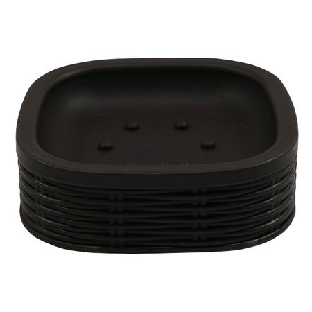 мыльница VITARTA Basket полипропилен коричневый гарнитур для туалета vitarta unisson   полипропилен