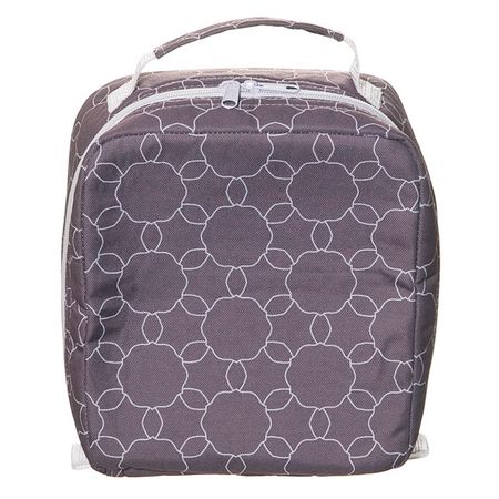 термосумка Круги 4л 22х19х10см оксфорд серый отрезные круги si fang 75 1 2 9 5 мм