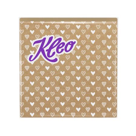 салфетки KLEO Сердечки Крафт 3-слойные 33х33см 20шт 100 шт белые крафт пакеты с боковыми карманами leotrusting