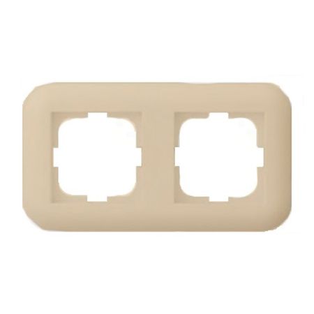 рамка 2 поста OVIVO Лофт крем переключатель 2 клавишный ovivo loft проходной крем