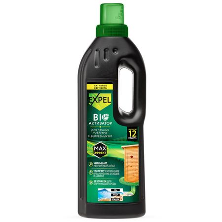 биоактиватор EXPEL для дачных туалетов и выгребных ям жидкий 0,75л