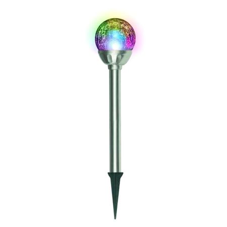 светильник садовый на солнечной батарее UNIEL Беллатрикс 5Вт IP44 серебро светильник на солнечной батарее uniel 0 36вт ip44 аккумулятор светлячки