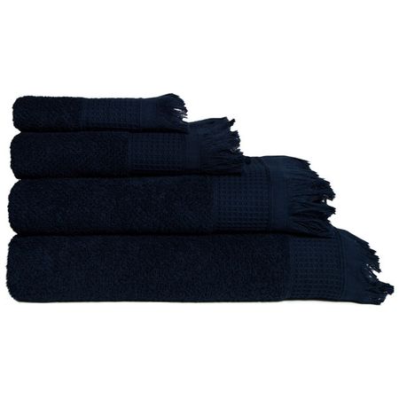 полотенце махр. Комби 50х90см темно-синее, арт.КОМБИ50х90т-син. полотенце махр verossa stripe 50х90см экрю арт 734485