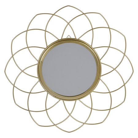 зеркало настенное KOOPMAN 260x260x10мм золотой стекло/металл подсвечник koopman 13 5х12 5х22 5см стекло металл