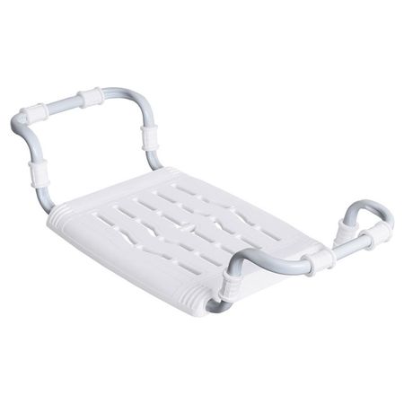 сиденье в ванну пластмассовое раздвижное NIKA СВ5 700х290х140 белое сушилка для белья nika сб3 10м 105х53х83см напольная металл пластик