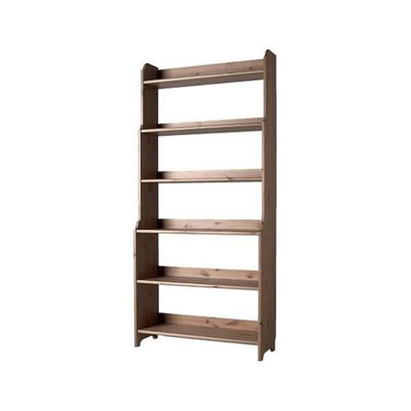 стеллаж 6 полок 930х320х1980мм коричневый сосна