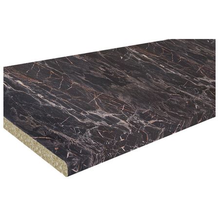 лента кромочная 3000х32х0,6мм Мрамор марквина черный 3029/S лента кромочная с клеем 32х3000мм мрамор марквина