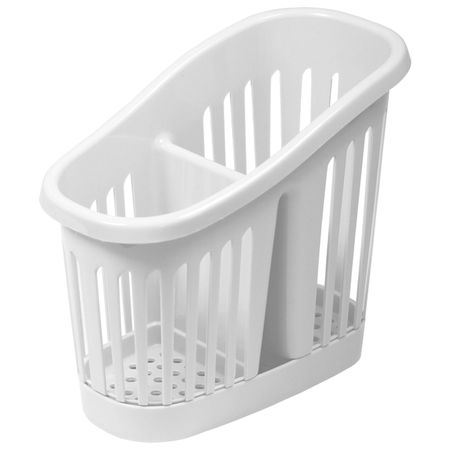 подставка для столовых приборов IDEA 2-х секционная пластик лоток для столовых приборов lemax prof 40 485х325х45мм белый пластик