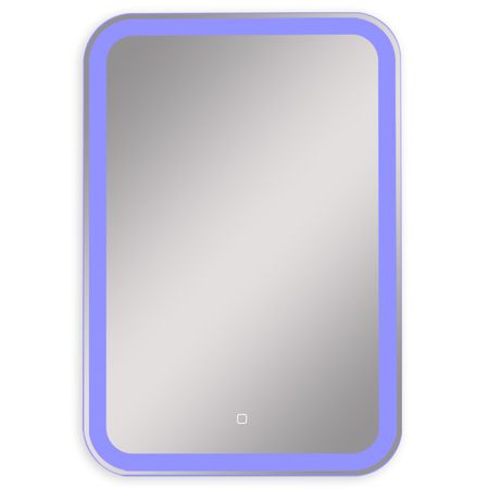 зеркало для ванной SILVER MIRRORS Мальта 55х80см RGB сенсор диммер мульти-цвет зеркало для ванной silver mirrors мальта 80х55см сенсор