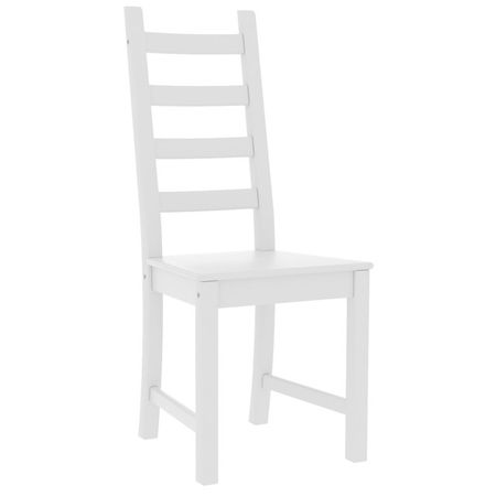 стул Кантри 440х1030х480мм белый массив сосны искусственные ветки сосны pe 23 см