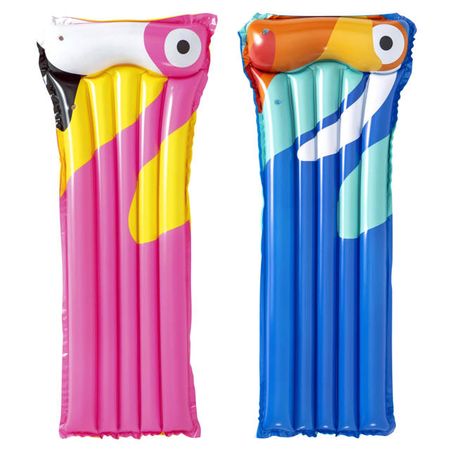 матрас надувной BESTWAY тропическая птица 183х76см в асс-те матрас надувной bestway дракон 134х142см