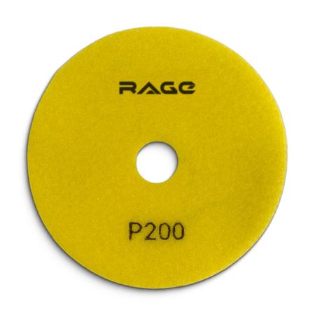 круг шлифовальный алмазный гибкий АГШК RAGE by VIRA Р200 100мм мокрое шлифование