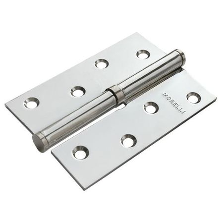 петля разъемная MORELLI 100x70x2,5мм R никель петля разъемная morelli 100х70х2 5мм r кофе с коронкой