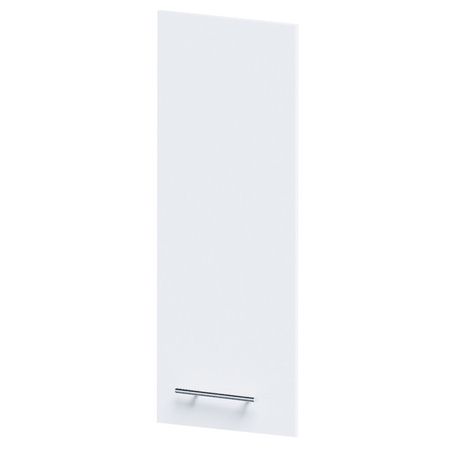 фасад шкафа угловой БЛАНШ 360х720х16мм лакированная ЛДСП белый фасад бланш 600х360 белый лдсп