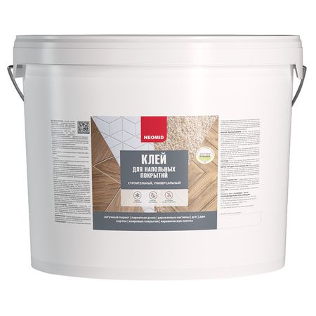 клей NEOMID для напольных покрытий 10кг, арт.4607138453904 теплоноситель warme eco pro 30 пропиленгликоль 10кг