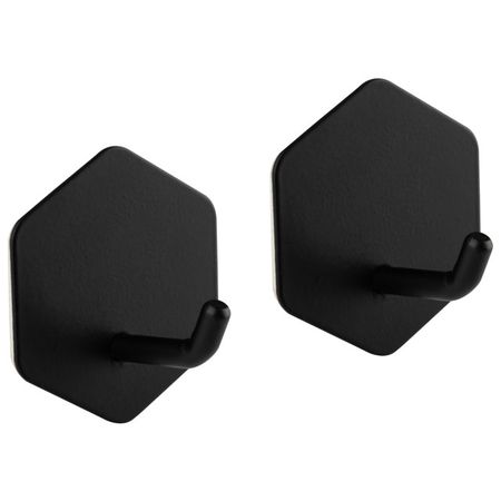 крючки самоклеящиеся РЫЖИЙ КОТ Шестиугольник 2шт металл прозрачные самоклеящиеся крючки moonbiffy