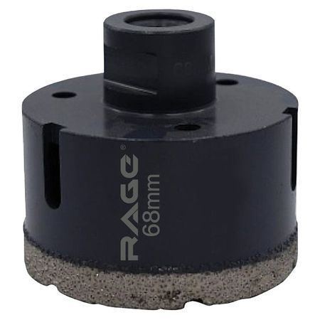 коронка алмазная для УШМ по керамике RAGE by VIRA 68мм