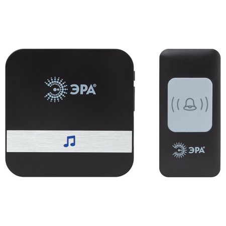 звонок беспроводной ЭРА C94 до 200м 52 мелодии черный звонок беспроводной эра a04 до 100м 32 мелодии