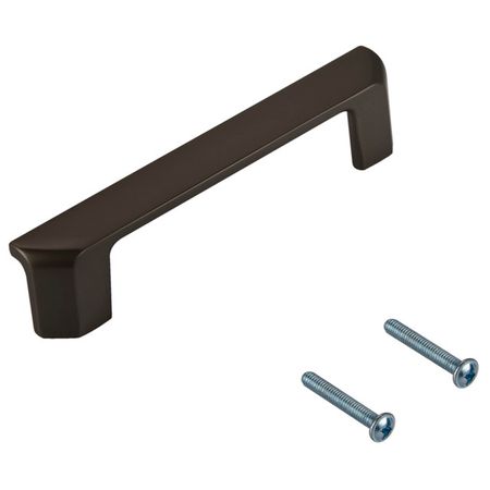 ручка-скоба EDSON 4002 96мм матовый черный пилар опора для стола п образная 60х30 595xh820 10 мм матовый ral 9006 муар п60x30 595x820 crm