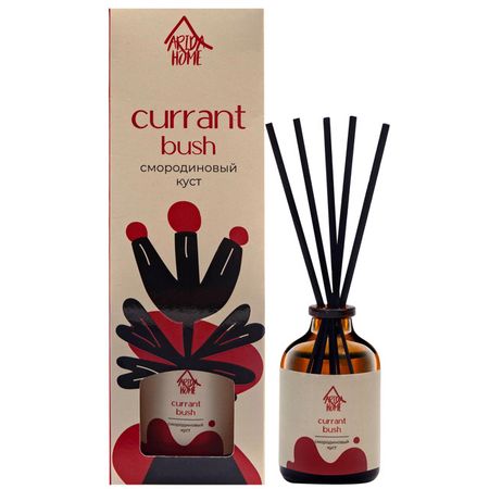 аромадиффузор ARIDA HOME Африка Смородиновый куст 50мл куст самшита конэко о 37215 21 см