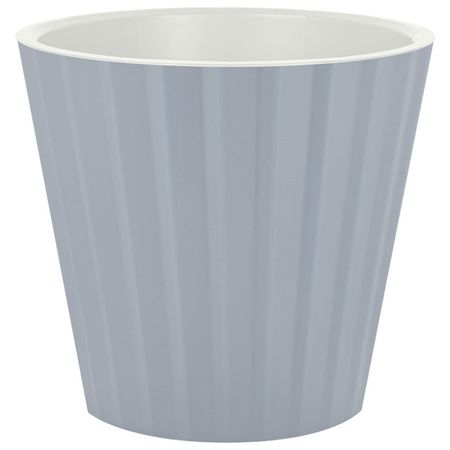 горшок двойной Sand  5,8л  d 23см Утренний туман пластик