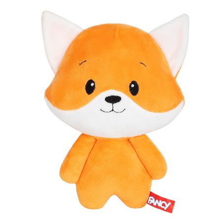 игрушка мягкая FANCY Лиса 21см мех искусственный керамическая фигурка кролика и лиса