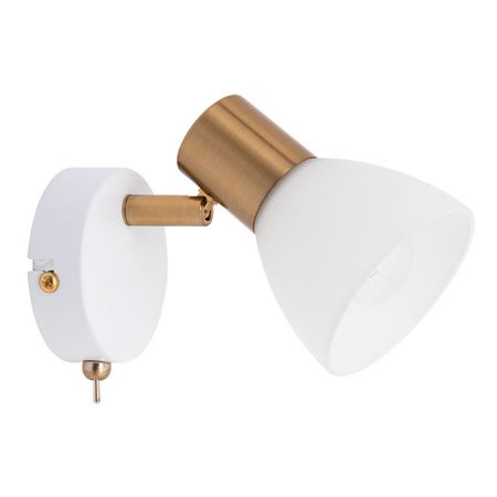 спот ARTE LAMP Фалено E14 1х40Вт металл белый