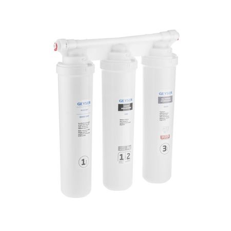 фильтр стационарный ГЕЙЗЕР Оптима-М для мягкой воды фильтр для мягкой воды для кофемашины dlsc002 delonghi dls c002 5513292811 cfl 950 ser3017 eam esam etam