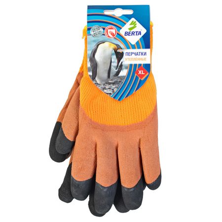перчатки зимние Берта махровые полиакриловые с латексным покрытием облив 3/4 перчатки берта нейлон пвх точка в асс те