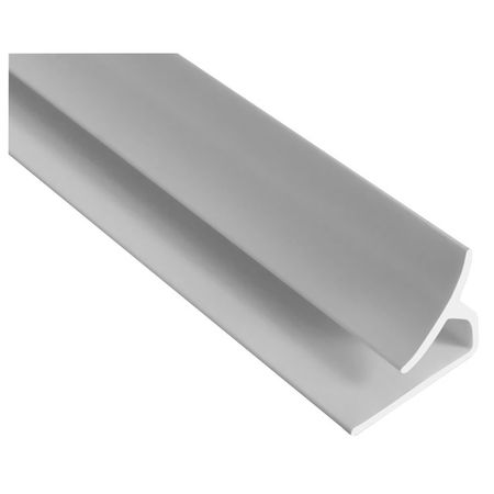 угол внутренний для панелей 3мм белый 2,5м ПВХ скоба крепежная sc 8 12мм белый 25шт