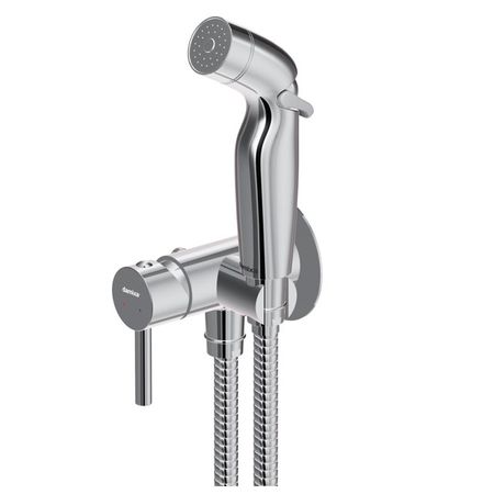 смеситель с гиг. душем DAMIXA Option латунь хром смеситель для ванны damixa scandinavian pure латунь