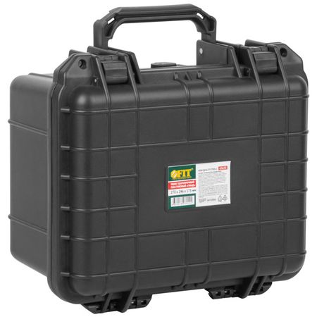 ящик для инструмента FIT Гранд 270х246х175мм ударопрочный пластиковый черный ящик для инструмента fit гранд 295х210х95мм ударопрочный пластиковый