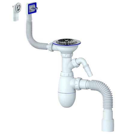 сифон для мойки UNICORN 3.1/2