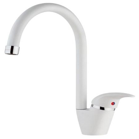 смеситель для кухни PAINI Sicily латунь гранит белый смеситель с гиг душем paini prato квадратный скрытый латунь