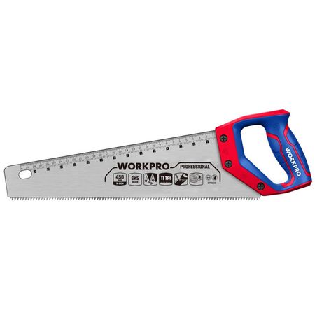 ножовка по дереву WORKPRO 500мм средний зуб рождественская статуэтка средний палец пластик