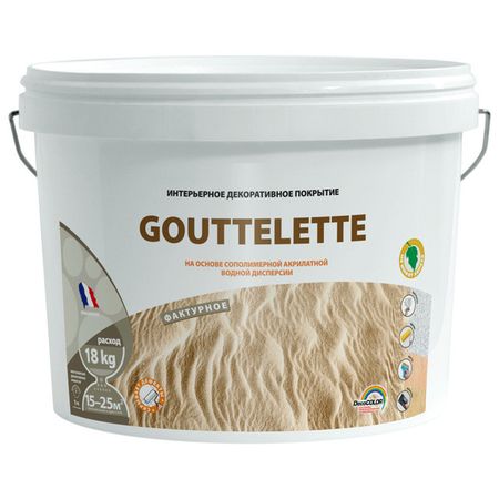 покрытие декоративное мультифактурное PRAGMATIC Gouttelette 18кг, арт.150-438 эспандер с ручками se 04 до 18кг