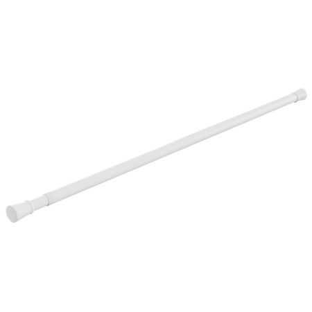 карниз для ванной 70-120см FORA нерж.сталь белый cleqee cleqee p1204 кабель rg58 bnc два банана 120см