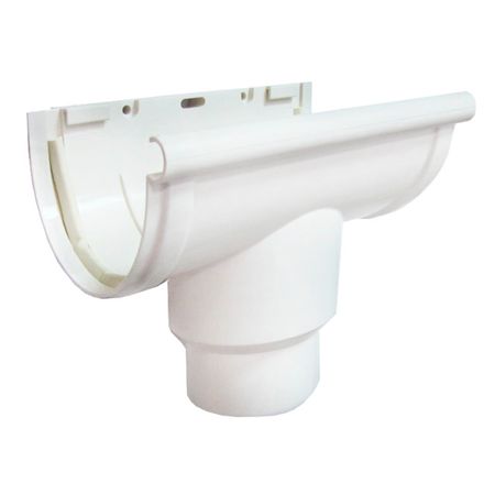 воронка желоба IMPLAST универсальная центральная G130/80, 80/100 мм белая воронка для консервирования xinchen zh1001