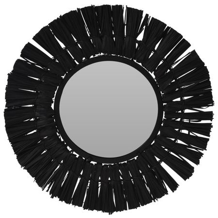 зеркало в раме KOOPMAN D300мм черный рафия кувшин с охлаждающим элементом koopman tableware