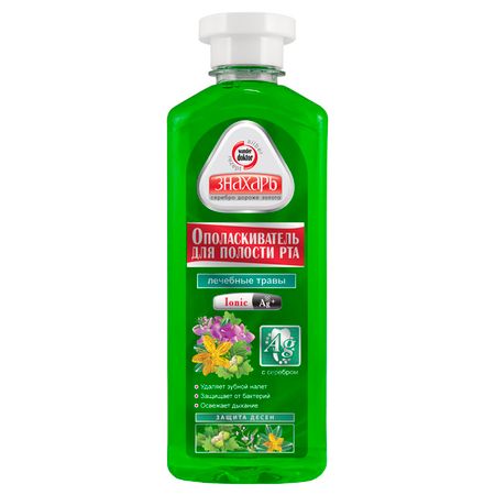 ополаскиватель для полости рта ЗНАХАРЬ Лечебные травы Защита десен 300мл