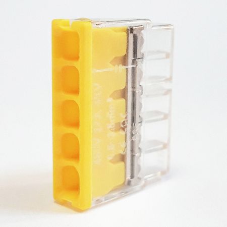 клемма соединительная DORI 5х2,5мм.кв без контактной пасты 6шт клемма соединительная dori 2х4кв мм 6шт прозрачный