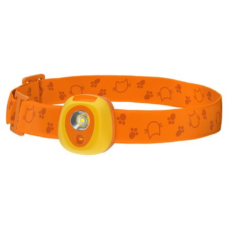 фонарик налобный  ФОТОН Три кота 1Вт CR2032  оранжевый litwod a100 фонарик