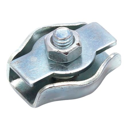 зажим для троса Tech-Krep Simplex 6 мм зажим троса simplex 4мм 1шт